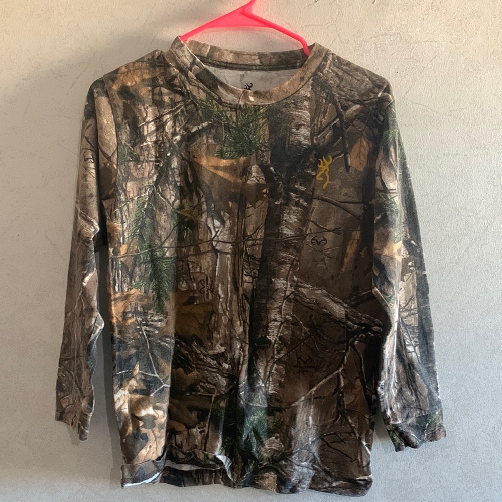 Long sleeve browning womens camo long sleeve shirt
